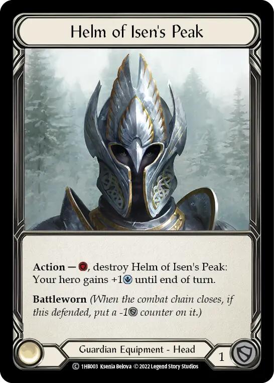 Helm of Isen's Peak [1HB003] (History Pack 1 Bravo Blitz Deck) | Total Play