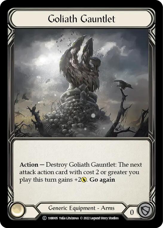 Goliath Gauntlet [1HB005] (History Pack 1 Bravo Blitz Deck) | Total Play