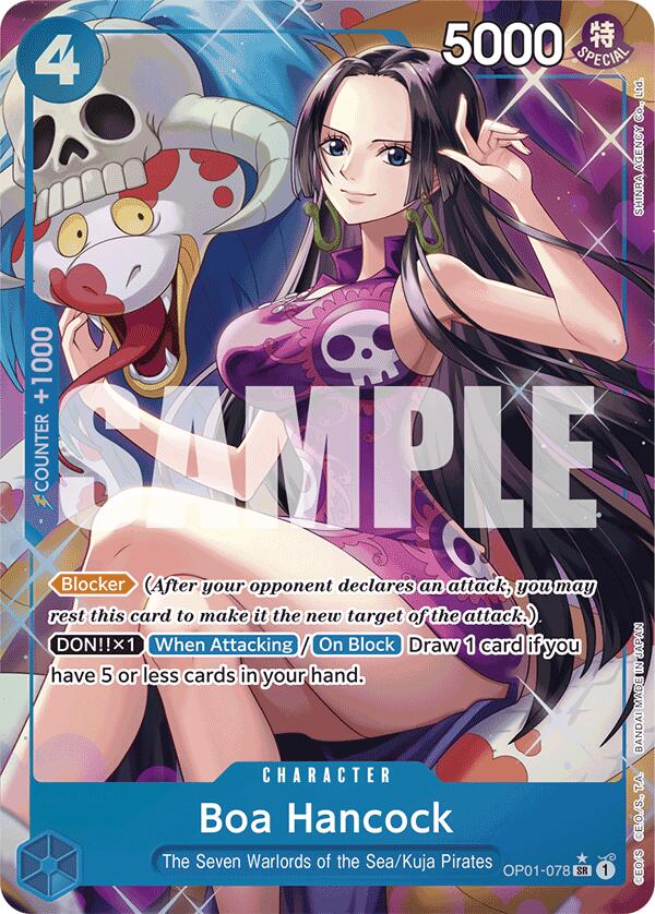 Boa Hancock (OP01-078) (Alternate Art) [Premium Booster -The Best-] | Total Play