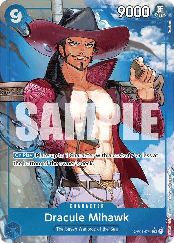 Dracule Mihawk (OP01-070) (Alternate Art) [Premium Booster -The Best-] | Total Play