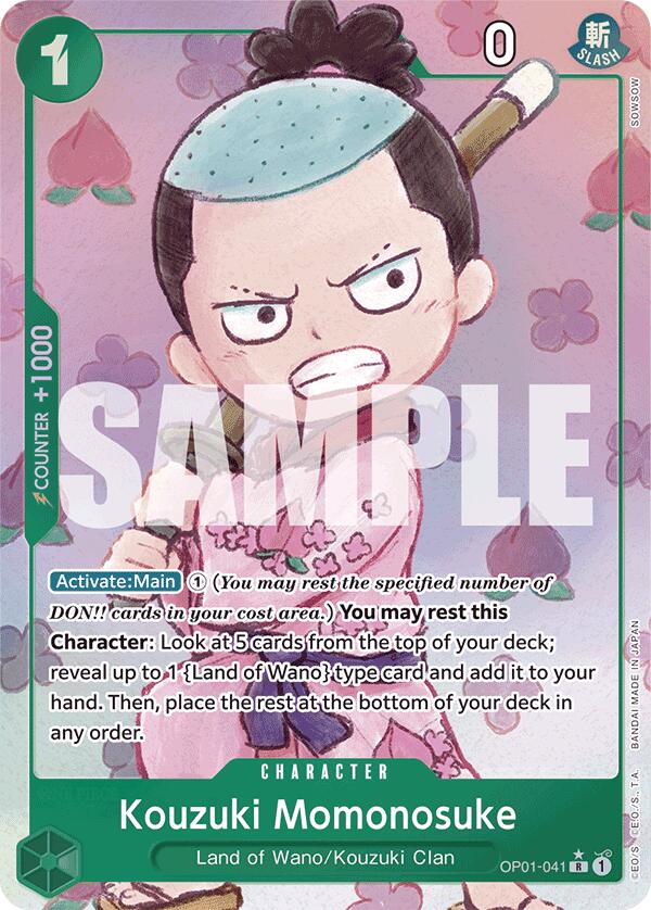Kouzuki Momonosuke (Alternate Art) [Premium Booster -The Best-] | Total Play