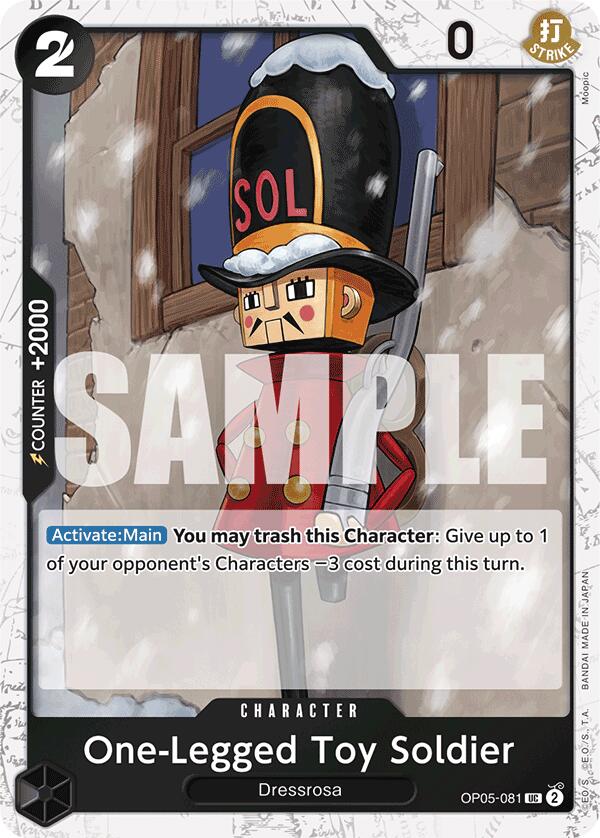 One-Legged Toy Soldier (Jolly Roger Foil) [Premium Booster -The Best-] | Total Play