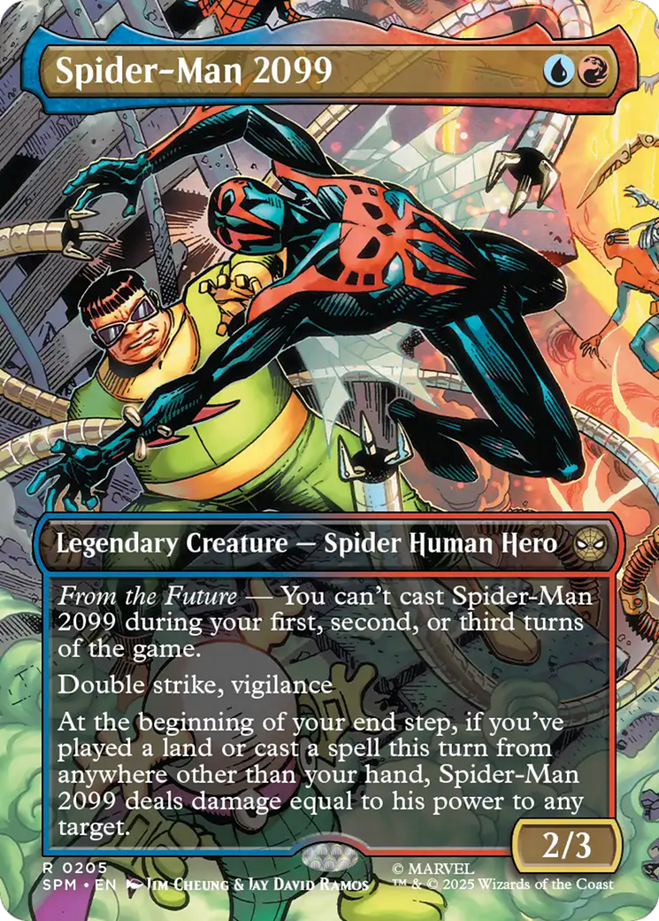 Spider-Man 2099 (0205) (Borderless) [Marvel's Spider-Man] | Total Play