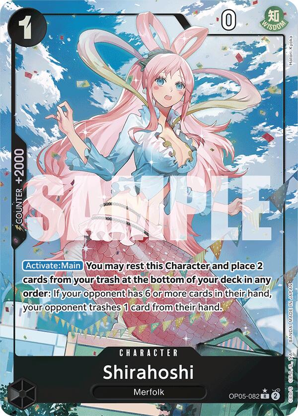 Shirahoshi (OP05-082) (Full Art) [Premium Booster -The Best-] | Total Play