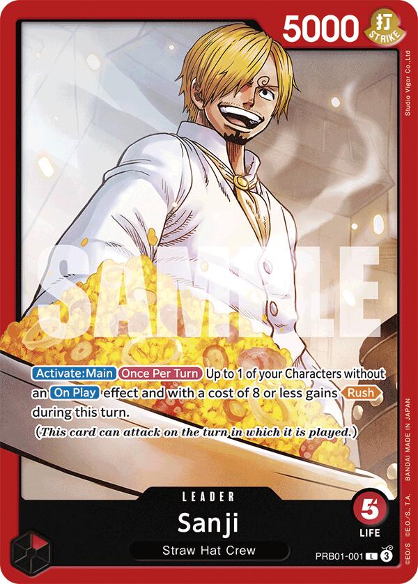 Sanji (PRB01-001) [Premium Booster -The Best-] | Total Play