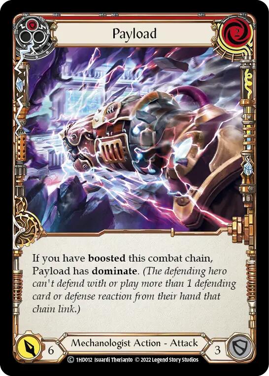 Payload (Red) [1HD012] (History Pack 1 Dash Blitz Deck) | Total Play