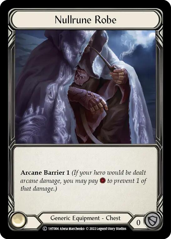 Nullrune Robe [1HT004] (History Pack 1 Dorinthea Blitz Deck) | Total Play