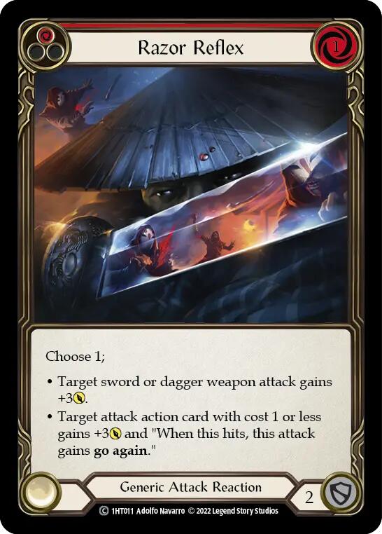Razor Reflex (Red) [1HT011] (History Pack 1 Dorinthea Blitz Deck) | Total Play