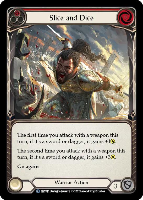 Slice and Dice (Red) [1HT013] (History Pack 1 Dorinthea Blitz Deck) | Total Play