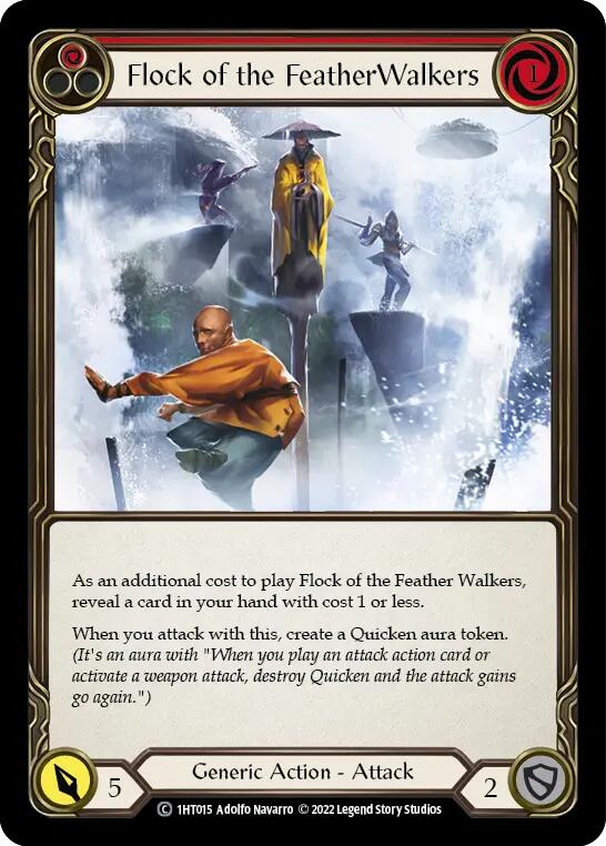 Flock of the Feather Walkers (Red) [1HT015] (History Pack 1 Dorinthea Blitz Deck) | Total Play