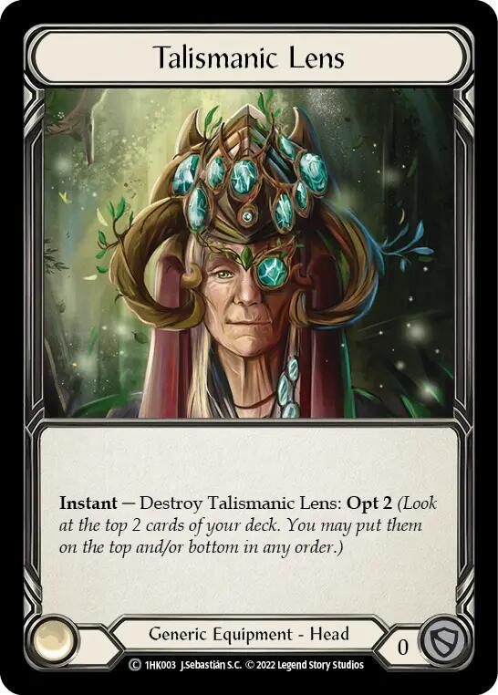 Talismanic Lens [1HK003] (Historic Pack 1 Blitz Deck: Kano) | Total Play