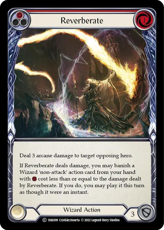 Reverberate (Red) [1HK009] (Historic Pack 1 Blitz Deck: Kano) | Total Play