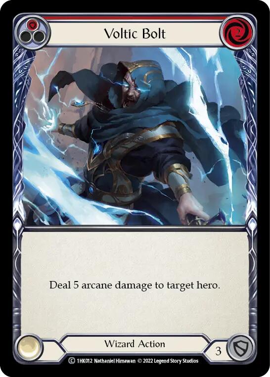 Voltic Bolt (Red) [1HK012] (Historic Pack 1 Blitz Deck: Kano) | Total Play