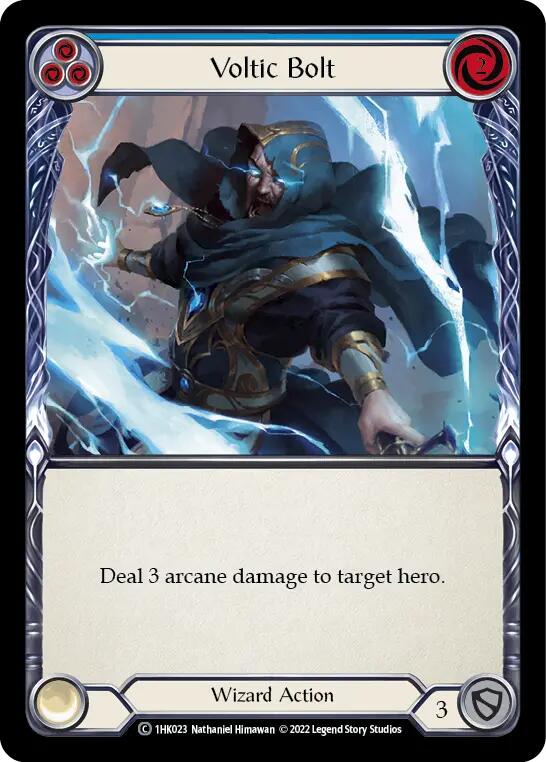 Voltic Bolt (Blue) [1HK023] (Historic Pack 1 Blitz Deck: Kano) | Total Play