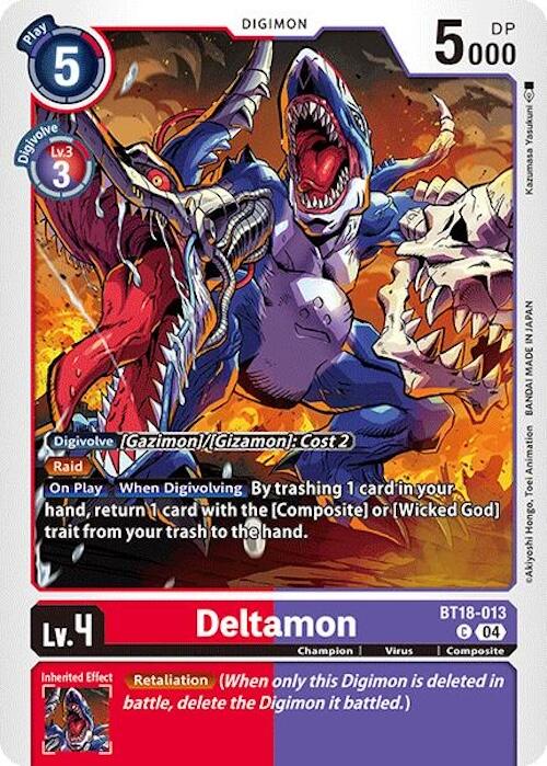 Deltamon [BT18-013] [Release Special Booster 2.0] | Total Play