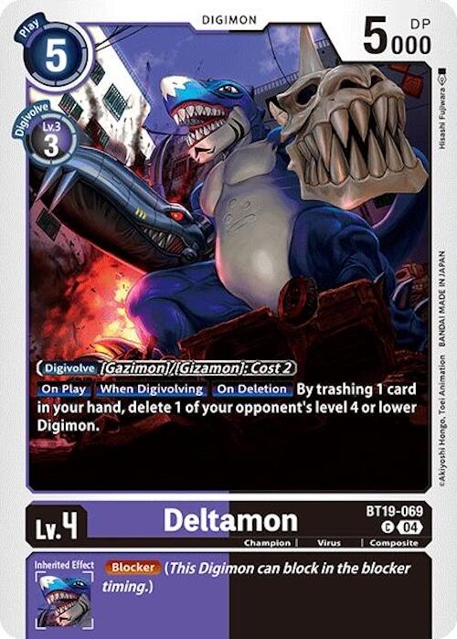 Deltamon [BT19-069] [Release Special Booster 2.0] | Total Play