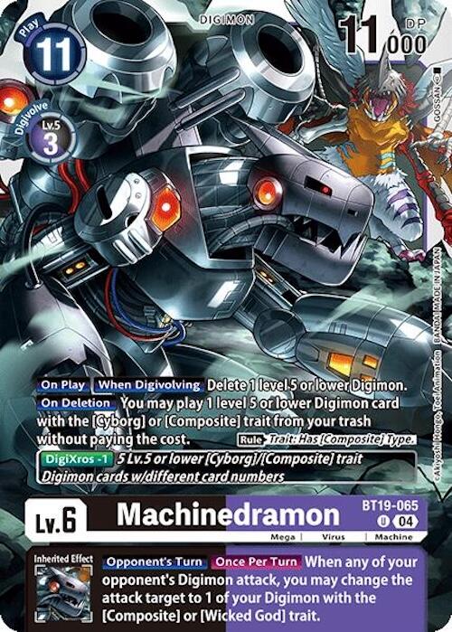 Machinedramon [BT19-065] [Release Special Booster 2.0] | Total Play