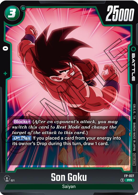 Son Goku (FP-027) [Fusion World Promotion Cards] | Total Play