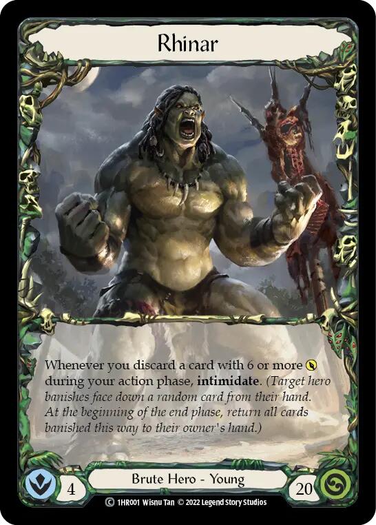 Rhinar [1HR001] (Historic Pack 1 Blitz Deck Rhinar) | Total Play