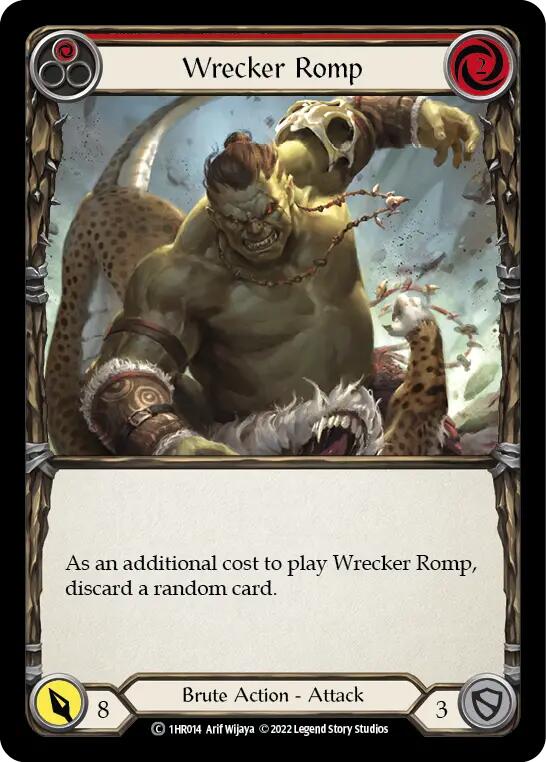 Wrecker Romp (Red) [1HR014] (Historic Pack 1 Blitz Deck Rhinar) | Total Play