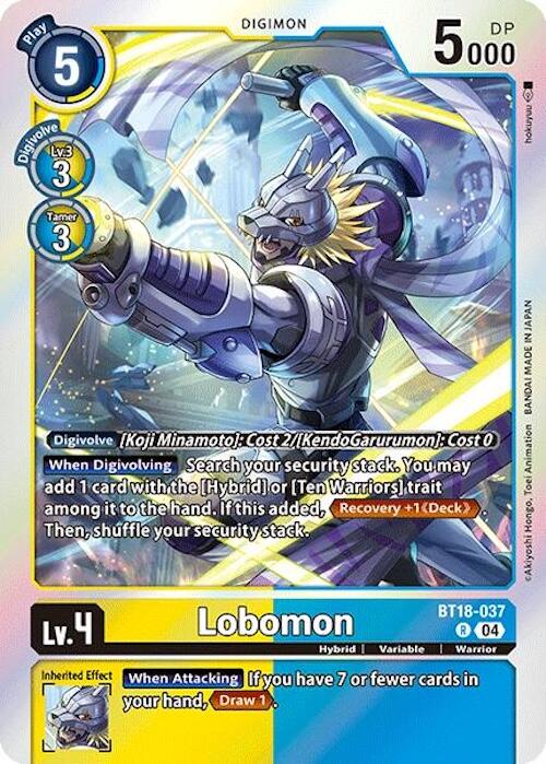 Lobomon [BT18-037] [Release Special Booster 2.0] | Total Play