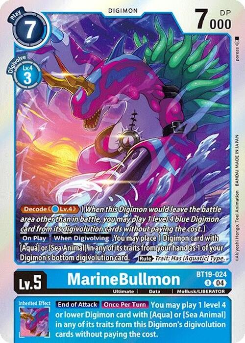 MarineBullmon [BT19-024] [Release Special Booster 2.0] | Total Play