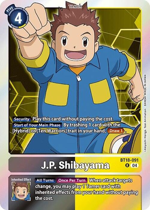 J.P. Shibayama [BT18-091] [Release Special Booster 2.0] | Total Play