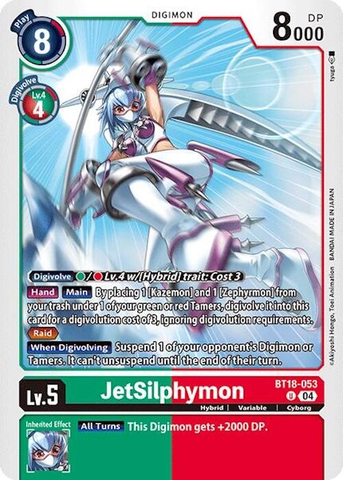 JetSilphymon [BT18-053] [Release Special Booster 2.0] | Total Play