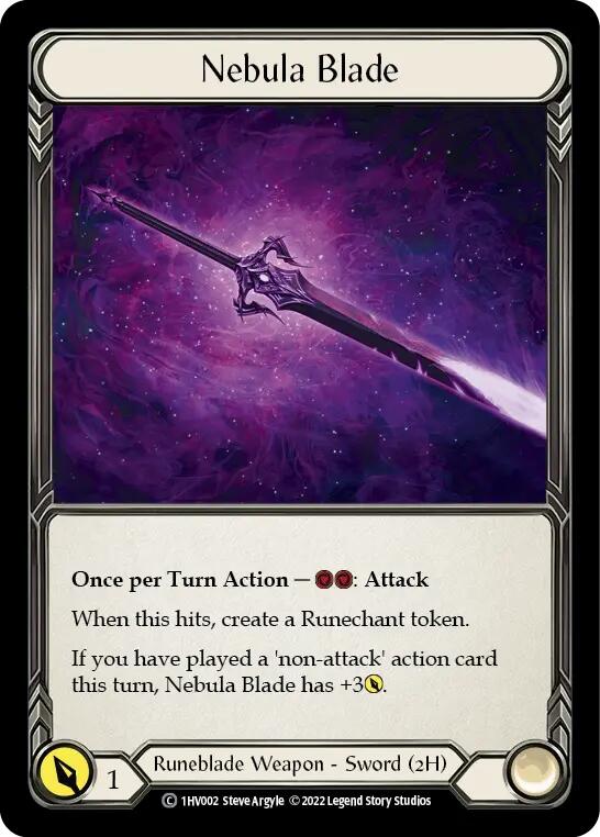 Nebula Blade [1HV002] (Historic Pack 1 Blitz Deck Viserai) | Total Play