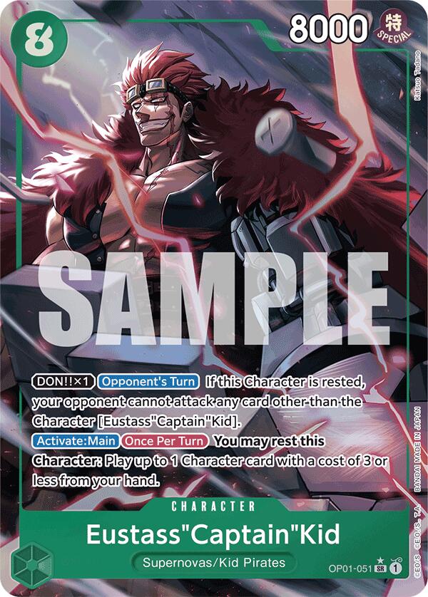 Eustass"Captain"Kid (OP01-051) (Full Art) [Premium Booster -The Best-] | Total Play