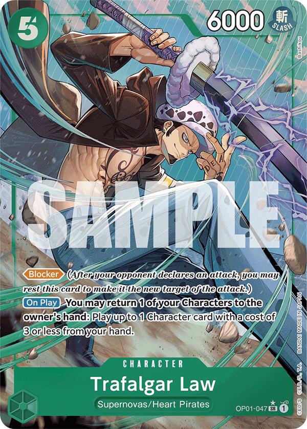 Trafalgar Law (OP01-047) (Full Art) [Premium Booster -The Best-] | Total Play