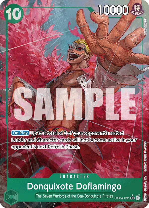 Donquixote Doflamingo (Alternate Art) [Premium Booster -The Best-] | Total Play