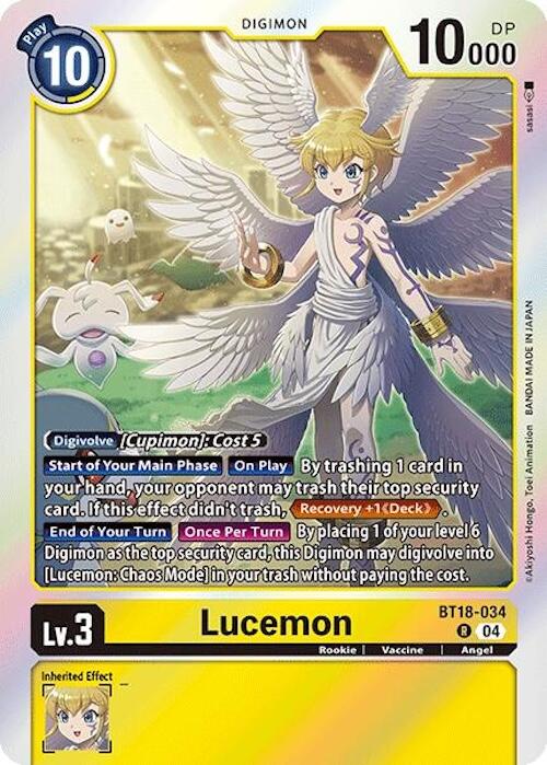 Lucemon [BT18-034] [Release Special Booster 2.0] | Total Play