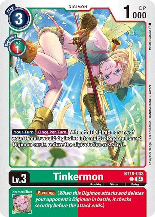 Tinkermon [BT18-043] [Release Special Booster 2.0] | Total Play