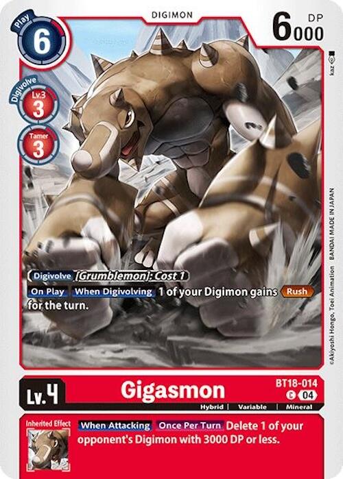 Gigasmon [BT18-014] [Release Special Booster 2.0] | Total Play