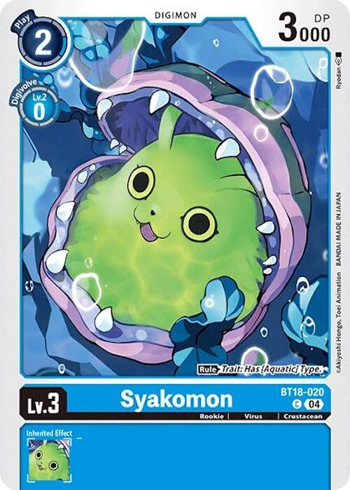 Syakomon [BT18-020] [Release Special Booster 2.0] | Total Play