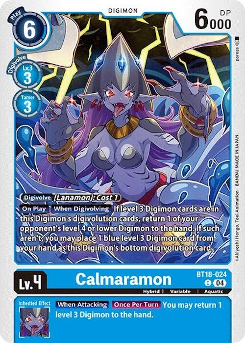 Calmaramon [BT18-024] [Release Special Booster 2.0] | Total Play