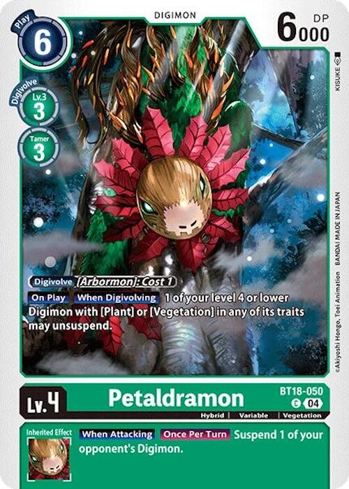 Petaldramon [BT18-050] [Release Special Booster 2.0] | Total Play