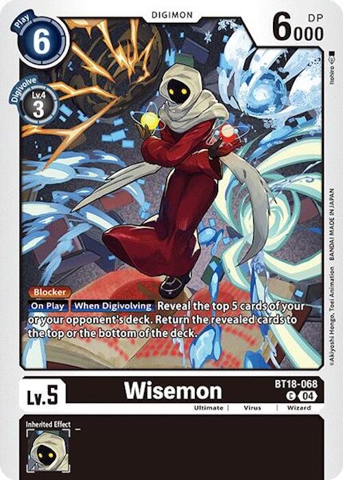 Wisemon [BT18-068] [Release Special Booster 2.0] | Total Play