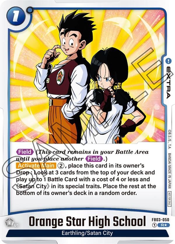 Orange Star High School (Tournament Pack 04) [Tournament and Championship Promos] | Total Play