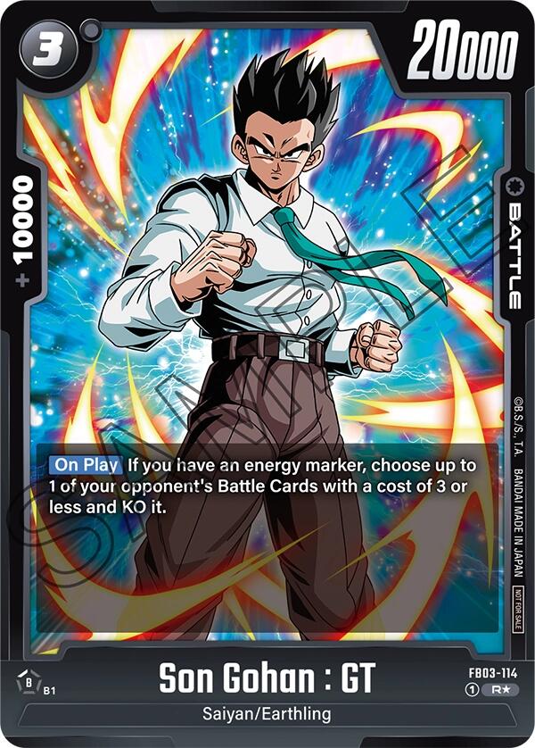 Son Gohan : GT (Tournament Pack 04) [Tournament and Championship Promos] | Total Play