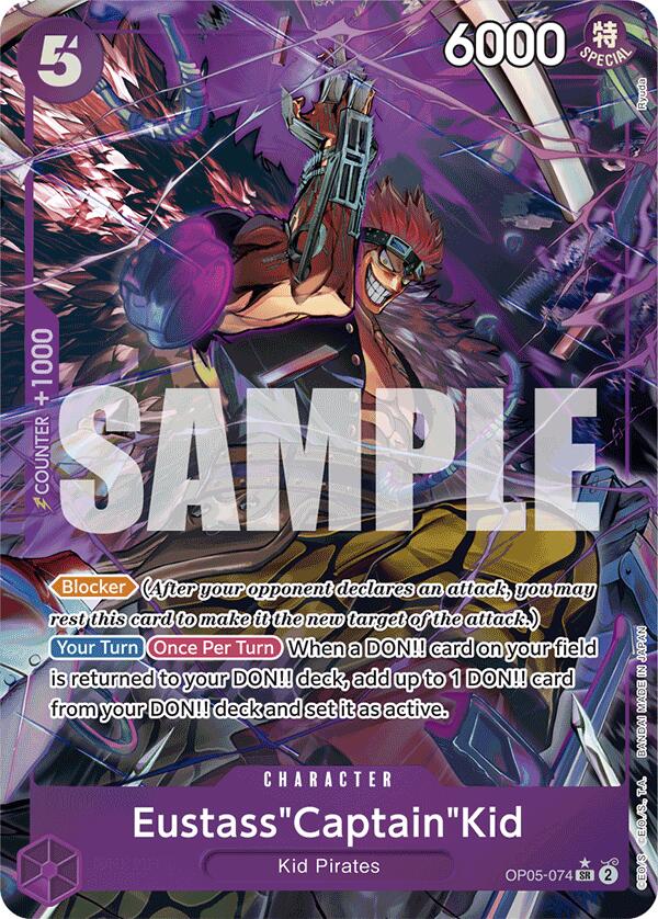 Eustass"Captain"Kid (OP05-074) (Alternate Art) [Premium Booster -The Best-] | Total Play