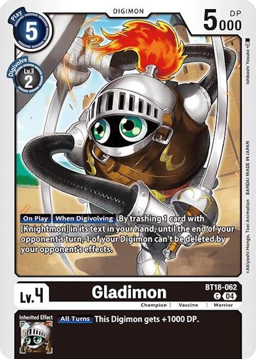 Gladimon [BT18-062] [Release Special Booster Ver.2.0] | Total Play