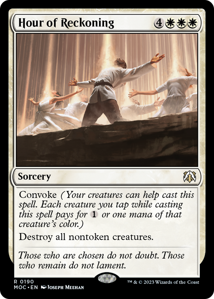 Hour of Reckoning [March of the Machine Commander] | Total Play