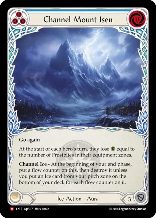 Channel Mount Isen [AJV017] (Armory Deck: Jarl Vetreidi)  Rainbow Foil | Total Play