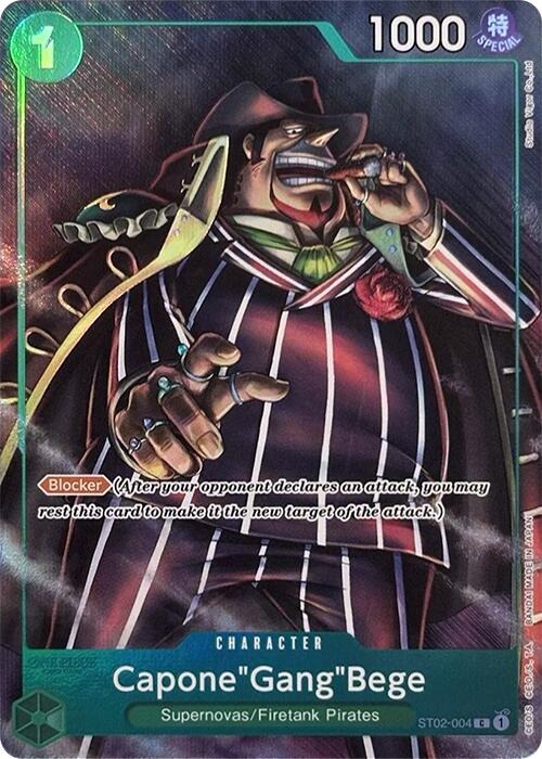 Capone"Gang"Bege (Premium Card Collection -Best Selection Vol. 2-) [One Piece Promotion Cards] | Total Play