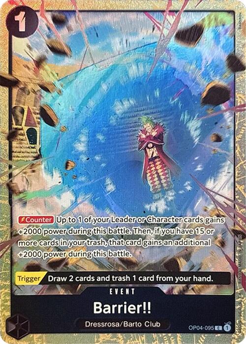 Barrier!! (Premium Card Collection -Best Selection Vol. 2-) [One Piece Promotion Cards] | Total Play