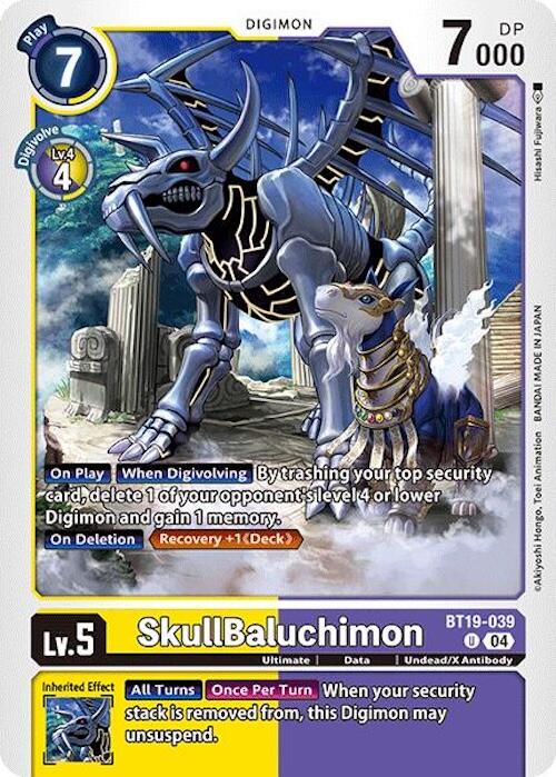 SkullBaluchimon [BT19-039] [Release Special Booster 2.0] | Total Play