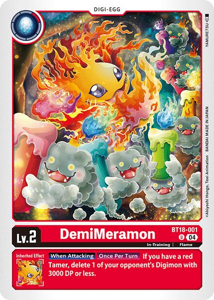 DemiMeramon [BT18-001] [Release Special Booster 2.0] | Total Play