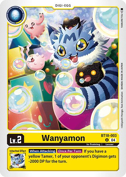 Wanyamon [BT18-003] [Release Special Booster 2.0] | Total Play